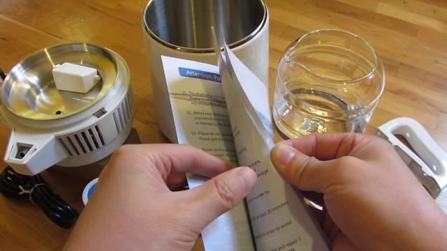 Megahome Water Distiller | Instruction Manual | Page By Page