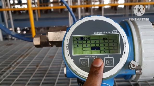 Endress Hauser Prowirl 200 Vertex Flow Meter Lrv, Urv (max. Minimum) Range Change