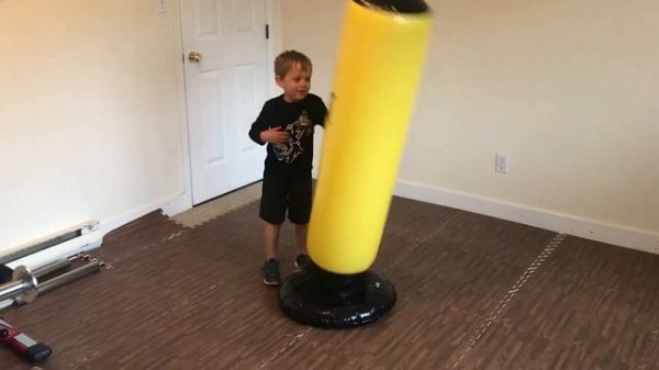 Everlast Power Tower Punching Bag | Indoor Exercise - Fitness Mindset Healthy Lifestyle