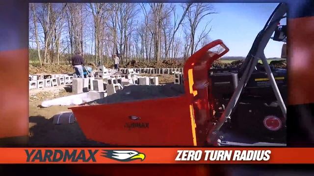 Features & Benefits of the YARDMAX 660lb Trackbarrow w Pour Hopper смотреть онлайн