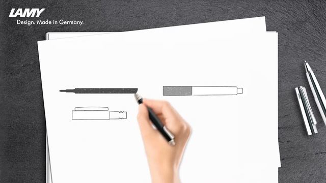 Замена стержней роллеров LAMY с колпачком смотреть онлайн