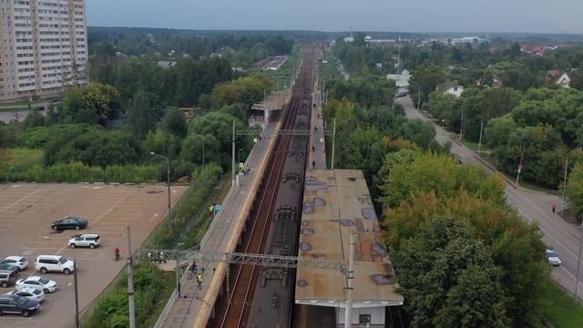 Кокошкино, новая ЖД платформа смотреть онлайн