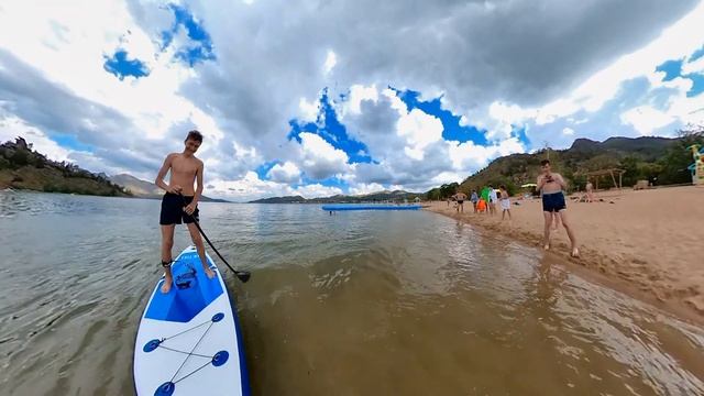 освоение SUP-board Тихон Пушков смотреть онлайн