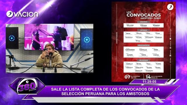 CHRISTIAN CUEVA VUELVE A LA SELECCIÓN PERUANA | 360° por RADIO OVACION смотреть онлайн