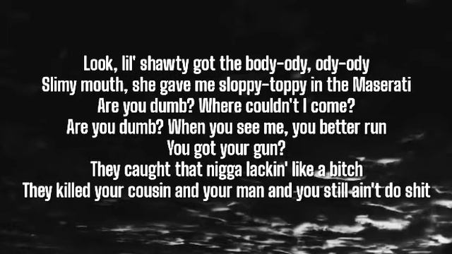 6ix9ine ZAZA (officiel video lyrics) the words, clash some of his oldest friends 🤯 смотреть онлайн