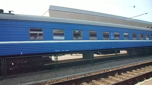 Поезд межрегиональных линий эконом класса № 624БЩ с группой вагонов Гродно - Москва смотреть онлайн