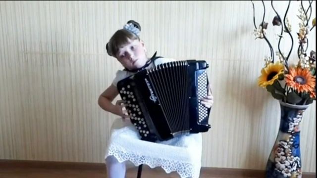 С.Гардейчик "Деткая сюита №1"  Баянистка Анастасия Попова, 10 лет, Башкортостан