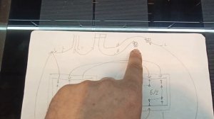 WERKEL . Схема проходной выключатель двойной .