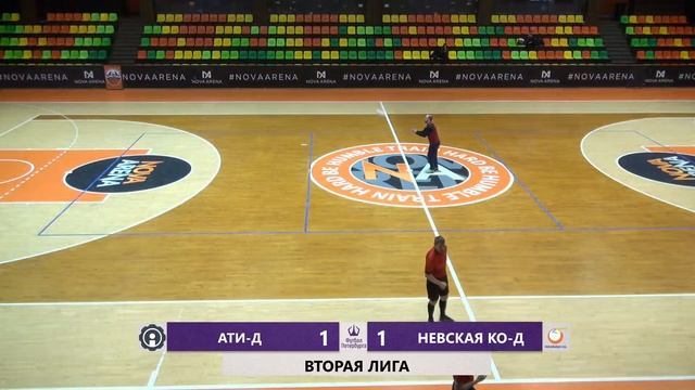 АТИ-Д — Невская Ко-Д | Чемпионат СПб по мини-футболу смотреть онлайн