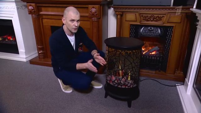 Электрокамины Dimplex и British Fires в программе «Доброе утро» на Первом смотреть онлайн
