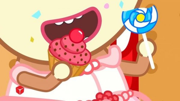 🍎 Розовый против зеленого! 🍏 Гонка в супермаркете Sparkles! 😨🛒 | 🐺 Wolfoo и Lucy 🎀