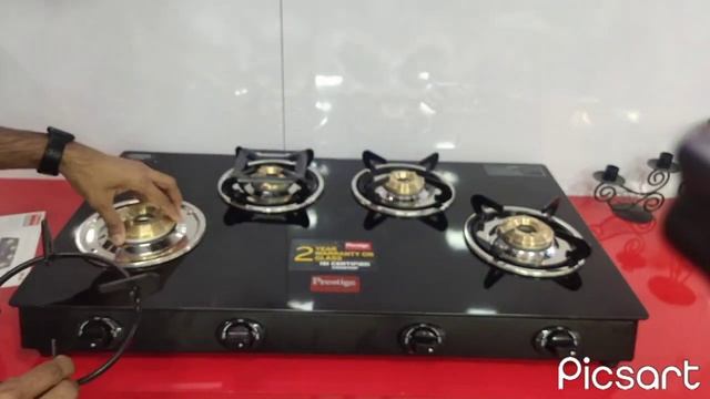 Prestige GTMC 04L- Magic - 4 Burner Manual Gas Stove # Prestige# Gas stove смотреть онлайн