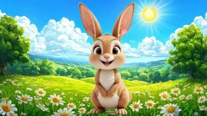 Песенка про кроликов. Развлекательное видео для детей