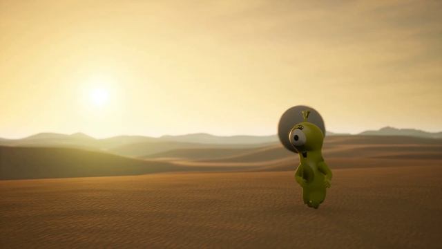 UE5. Snow war demo in the dune world. смотреть онлайн
