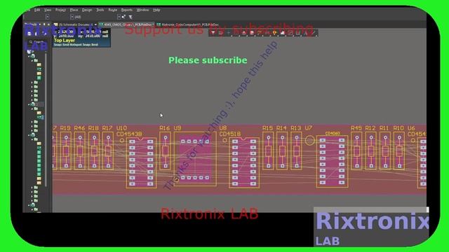 Designing 4543 CMOS Clock Altium Pt77 смотреть онлайн