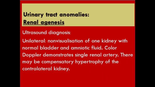 Ultrasound of fetal anomalies of urinary tract смотреть онлайн