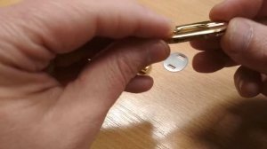 Замки для сумок золото,  4593