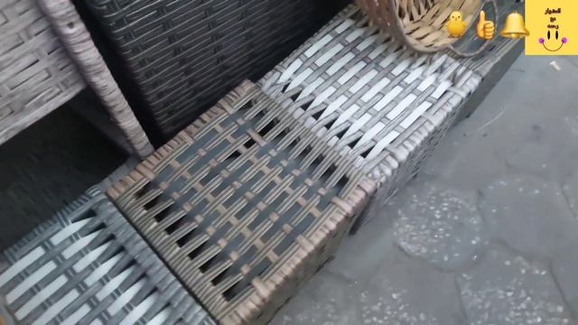 الرتان بأقل الأسعار 💥 تربوهات مطبخ وجزامات ومنظم وباسكت اشكال وموديلات للعروسه💯💥 смотреть онлайн