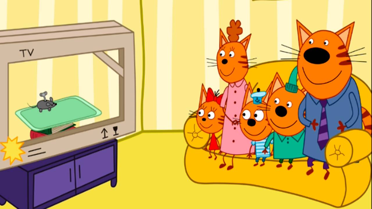 ПАЗЛ ТРИ КОТА - Развивающий мультфильм для детей "Пазлы" Познавательный мультик для малышей смотреть онлайн