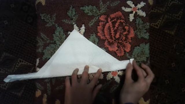 Как сделать розу из салфетки смотреть онлайн