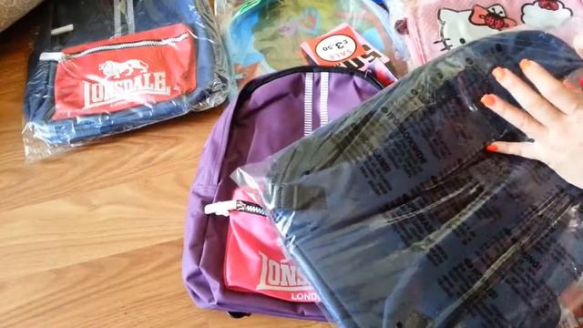 Рюкзаки, ланчбэги. Распаковка. Обзор. Amazon. смотреть онлайн