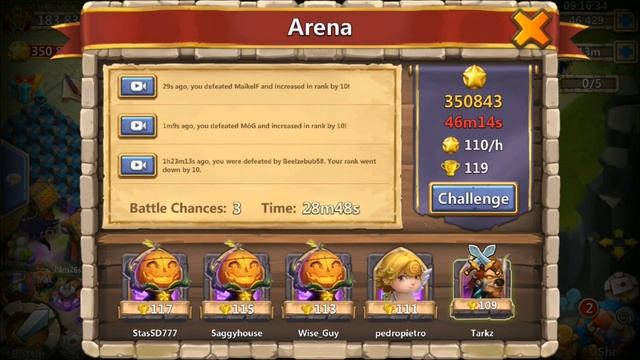Castle Clash Arena Clips Plus Guild Recruiting iOS смотреть онлайн