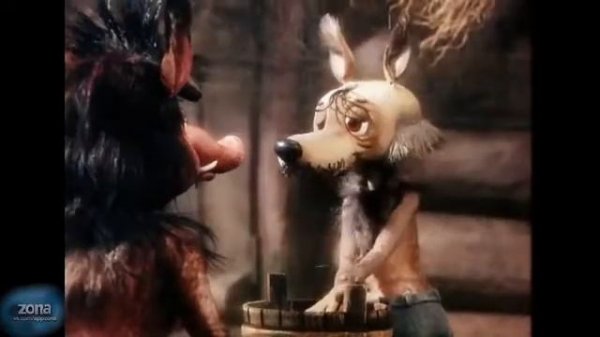 Советский мультик волк и телёнок