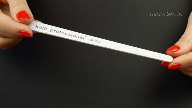 Пилка для ногтей Kodi Professional 150х220 Grey, капелька смотреть онлайн