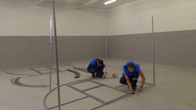 Сборка - теплица Дачница усиленная