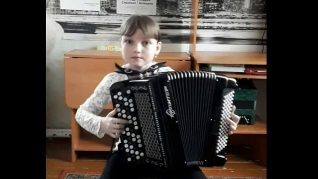 С.Гардейчик "Бурлеска" Баянистка Анастасия Попова Башкортостан