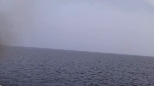 View from hydrofoil boat on Lake Onega, Russia смотреть онлайн