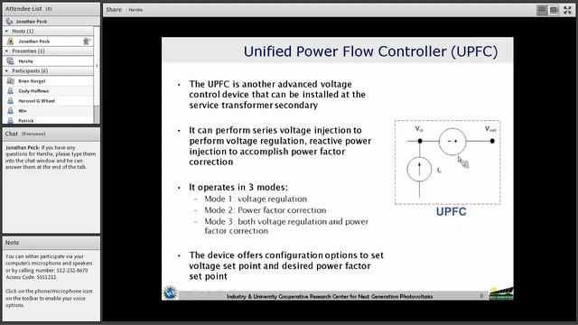 Harsha Padullaparti, "Advanced Volt-var Control Technologies in Utility Distribution Systems" смотреть онлайн