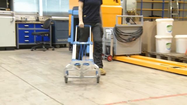 Inklapbare aluminium steekwagen fetra® смотреть онлайн