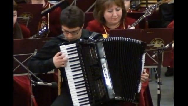 К.М.Вебер "Концертштюк" исп. аккордеонист Сергей Осокин