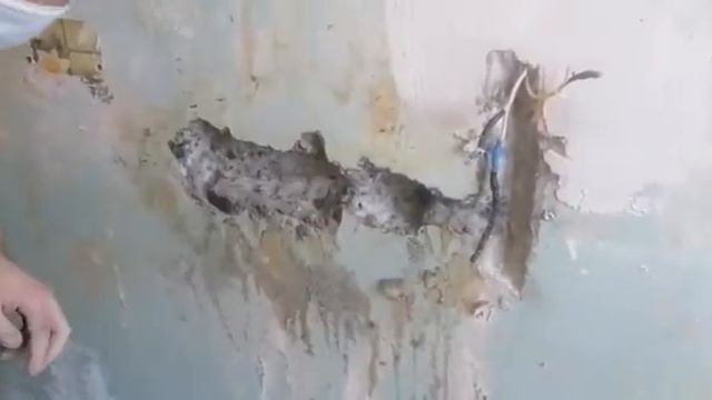 Монтаж внутренних розеток в бетонной стене. смотреть онлайн