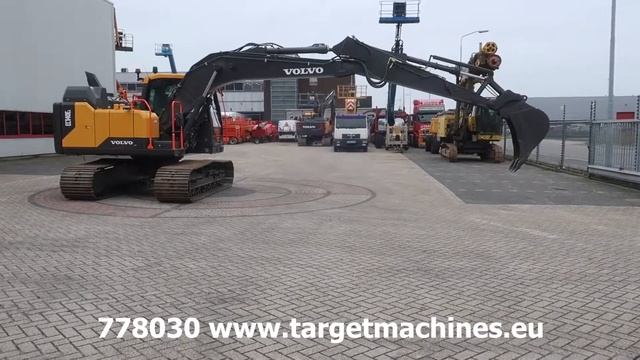 778030 VOLVO EC140EL 15T HYDRAULIC TRACKED EXCAVATOR 2017 310707 смотреть онлайн