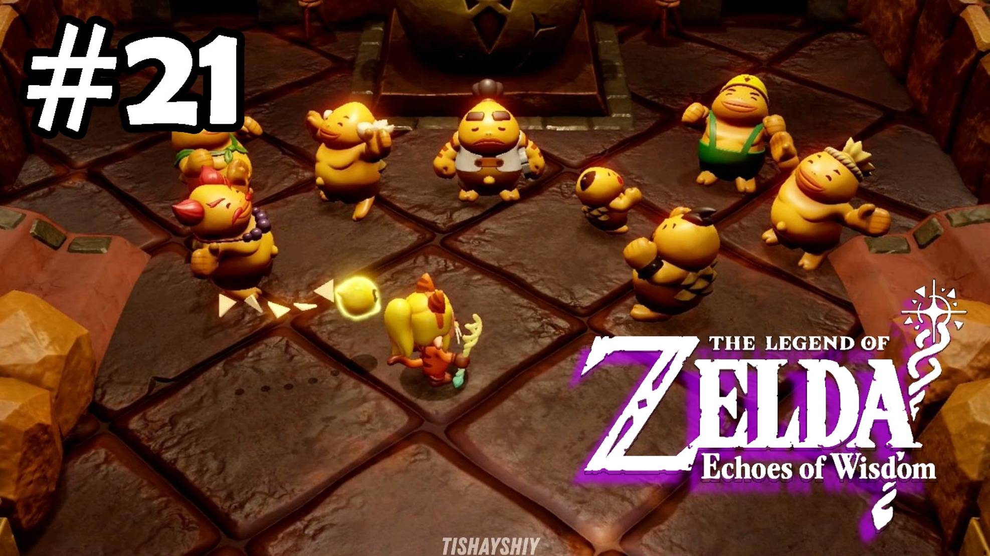 21 - Короткий путь к кратеру. Разрыв на вулкане 2/3. The Legend of Zelda Echoes of Wisdom. смотреть онлайн