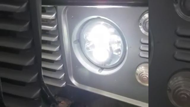 Светодиодные фары для Defender и не только. LR.RU смотреть онлайн