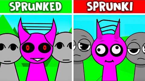 Incredibox Sprunki BUT SPRUNKILIARITY Style - Нормальная версия против версии ужасов смотреть онлайн