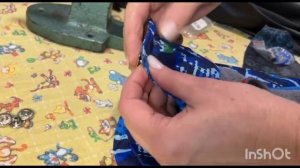 Как установить кнопку на куртку?