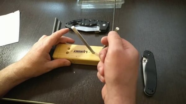 1.7.Супер W-точилка Lansky. Обзор- тест.Super Lаnsky Knife Sharpener.