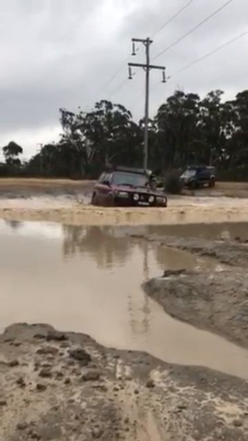 Nissan Stuck In The Water
