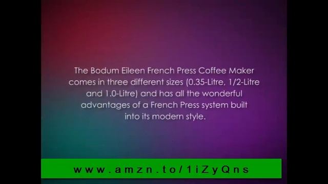 Bodum Eileen 17-Oz: Bodum Eileen 17-Oz Review смотреть онлайн