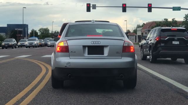 2004 Audi A4 B6 Quattro, prior fixing the bumper смотреть онлайн