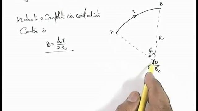 Class 12 Physics | Magnetic field | #12 Magnetic Induction due to a Circular Arc | For JEE & NEET смотреть онлайн