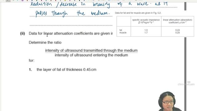 24.3c Ex3 ON19 P42 Q5 Transmitted Intensity Ratio | A2 Medical Ultrasound | CAIE A Level Physics смотреть онлайн