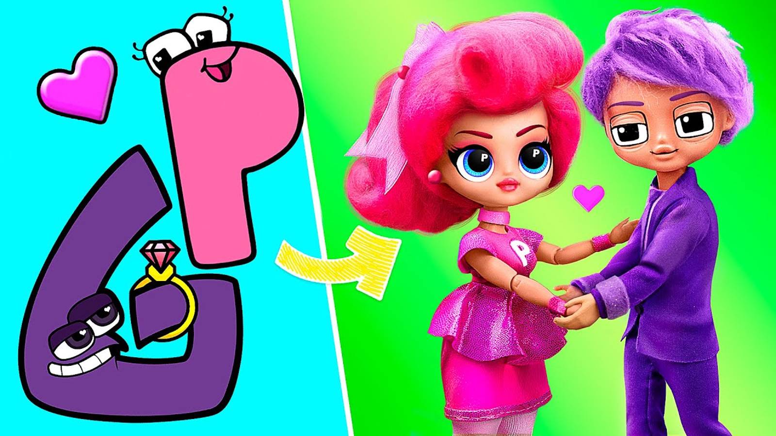 Алфавит Лор из ЛОЛ Сюрприз ОМГ - 35 идей для кукол смотреть онлайн