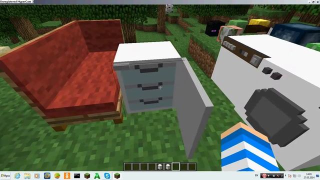 Обзор мода на jammy furniture mod 1.5.2 смотреть онлайн