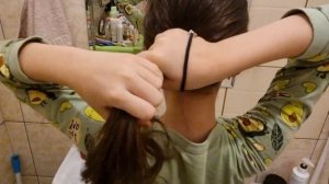 Учимся завязывать хвостик