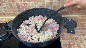 Индейка по-строгановски быстрый и вкусный рецепт за 30 минут. Теперь бефстроганов готовлю только та